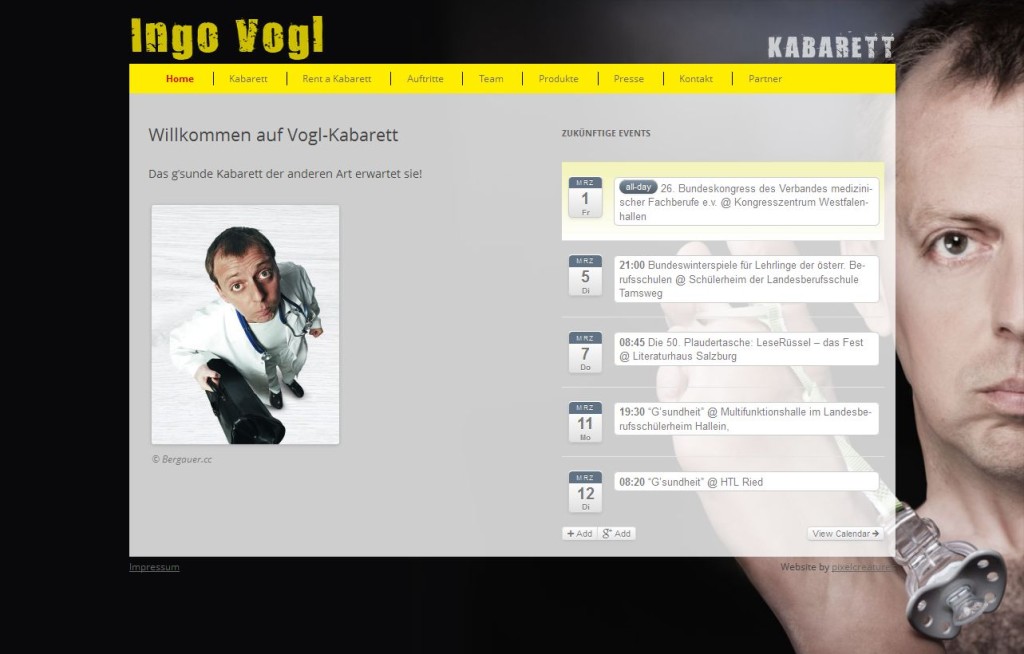 Website von Ingo Vogl